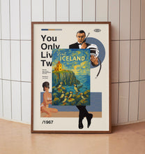 Visit Iceland Travel Poster, Icelandic Travel Print, Puffins Nature, Iceland Gift Souvenir, Reykjavik, Blue Lagoon, Myvatn, Scandinavian Art