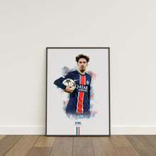 Vitinha Paris Saint-Germain Poster Ligue 1 Football Wall Art 4343252189