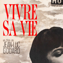 Vivre Sa Vie Movie Poster Jean-Luc Godard Movie Poster Vivre Sa Vie French New Wave Classic Film Poster French New Wave Film Print Godard 4381699774