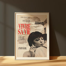 Vivre Sa Vie Movie Poster Jean-Luc Godard Movie Poster Vivre Sa Vie French New Wave Classic Film Poster French New Wave Film Print Godard 4381699774