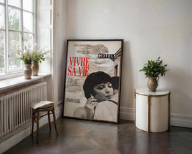 Vivre Sa Vie Movie Poster Jean-Luc Godard Movie Poster Vivre Sa Vie French New Wave Classic Film Poster French New Wave Film Print Godard 4381699774