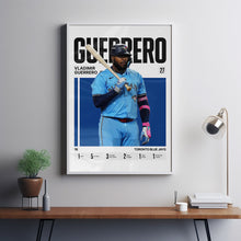 Vladimir Guerrero Jr. #27 Poster Toronto Baseball Wall Art