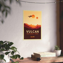 Vulcan National Park Poster, Star Trek Poster, Star Trek Wall Art, Star Trek Art Print, Live Long and Prosper Art, Star Trek Gift, SciFi Art 1831034648