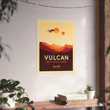Vulcan National Park Poster, Star Trek Poster, Star Trek Wall Art, Star Trek Art Print, Live Long and Prosper Art, Star Trek Gift, SciFi Art 1831034648