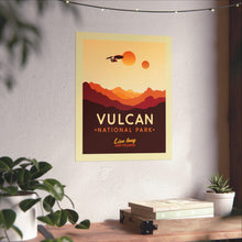 Vulcan National Park Poster, Star Trek Poster, Star Trek Wall Art, Star Trek Art Print, Live Long and Prosper Art, Star Trek Gift, SciFi Art 1831034648