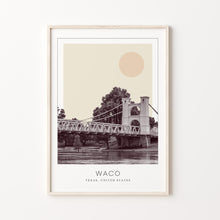 Waco Poster Print, Waco Travel Poster, Waco Minimalistic Wall Art, Waco, Texas, United States 1868249666