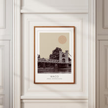 Waco Poster Print, Waco Travel Poster, Waco Minimalistic Wall Art, Waco, Texas, United States 1868249666