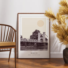 Waco Poster Print, Waco Travel Poster, Waco Minimalistic Wall Art, Waco, Texas, United States 1868249666