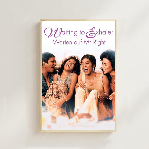 Waiting to Exhale Movie Poster Vintage 1995 Film Art Print,Room decor,Wall Art,Film Fan Collection 4327284568