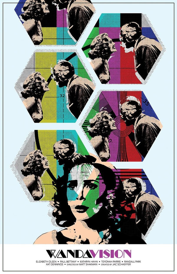 WandaVision Poster, Original Illustration Art Print (11x17) 952067956