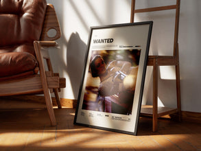 Wanted Poster, James McAvoy and Angelina Jolie Starring Movie Print, Wanted Print Poster, Action Movie Print, Movie Wall Art Idea 4296138102