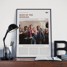 War of the Worlds, Steven Spielberg, Retro Movie Poster, Custom Movie Poster 4421169358