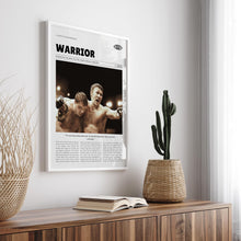 Warrior, Gavin O'Connor, Retro Movie Poster, Custom Movie Poster 4421168742