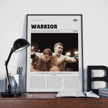 Warrior, Gavin O'Connor, Retro Movie Poster, Custom Movie Poster 4421168742