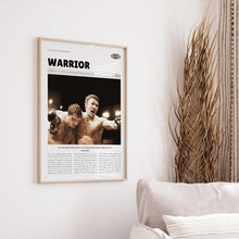 Warrior, Gavin O'Connor, Retro Movie Poster, Custom Movie Poster 4421168742