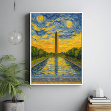 Washington D.C Poster, Minimalist, Helvetica, Mid-Century Modern, D.C. Travel Print, D.C. Poster, Washington Monument Poster, DC Mall Poster