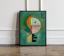 Wasilly Kandinsky Up (1929) Print, Wasilly Kandinsky Poster, Wasilly Kandinsky Art, Bauhaus Print, Bauhaus Exhibition Poster 1198728806