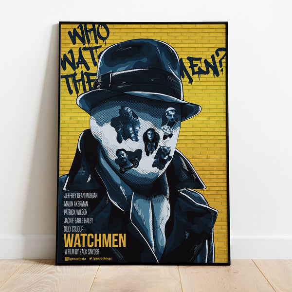 Watchmen Poster, Movie Print, Wall Art, Gift for Film Fans 1750469890