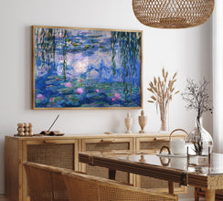 Water Lilies by Claude Monet Poster, Claude Monet Print, Monet Exhibition Print, Landscape wall art, Wall Decor, Home Decor, Modern Art 1774208713
