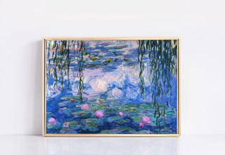 Water Lilies by Claude Monet Poster, Claude Monet Print, Monet Exhibition Print, Landscape wall art, Wall Decor, Home Decor, Modern Art 1774208713