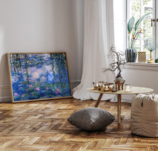 Water Lilies by Claude Monet Poster, Claude Monet Print, Monet Exhibition Print, Landscape wall art, Wall Decor, Home Decor, Modern Art 1774208713