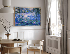 Water Lilies by Claude Monet Poster, Claude Monet Print, Monet Exhibition Print, Landscape wall art, Wall Decor, Home Decor, Modern Art 1774208713