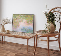 Water Lilies by Claude Monet Poster, Claude Monet Print, Monet Exhibition Print, Landscape wall art, Wall Decor, Home Decor,  Modern Art, 1459349603 9295
