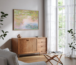 Water Lilies by Claude Monet Poster, Claude Monet Print, Monet Exhibition Print, Landscape wall art, Wall Decor, Home Decor,  Modern Art, 1459349603 9295