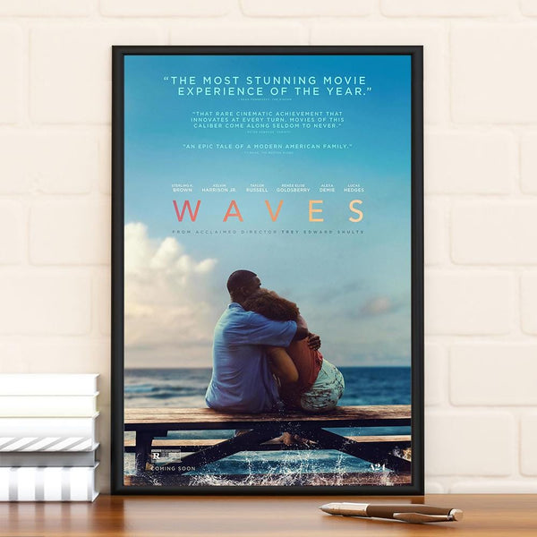 Waves Movie Poster, Limited Edition Collectibl Room Decor, Home Decor, Wall art, Gifts for him 1771603954