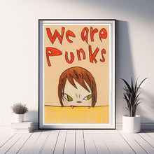 We Are Punks, Nara Yoshitomo, Art Poster, High Quality Canvas Prints, Wall Art, Home Decor, Art Poster For Gift Poster, Room Decor 1834674633
