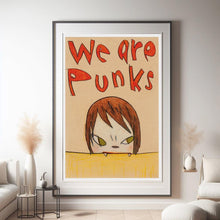 We Are Punks, Nara Yoshitomo, Art Poster, High Quality Canvas Prints, Wall Art, Home Decor, Art Poster For Gift Poster, Room Decor 1834674633