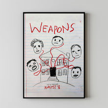 Weapons 2025 Poster Art Print Movie Posters TV Posters Gift for Movie lovers 2