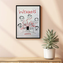 Weapons 2025 Poster Art Print Movie Posters TV Posters Gift for Movie lovers 2