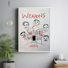 Weapons 2025 Poster Art Print Movie Posters TV Posters Gift for Movie lovers 2