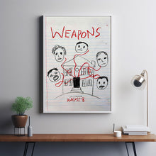 Weapons 2025 Poster Art Print Movie Posters TV Posters Gift for Movie lovers 2