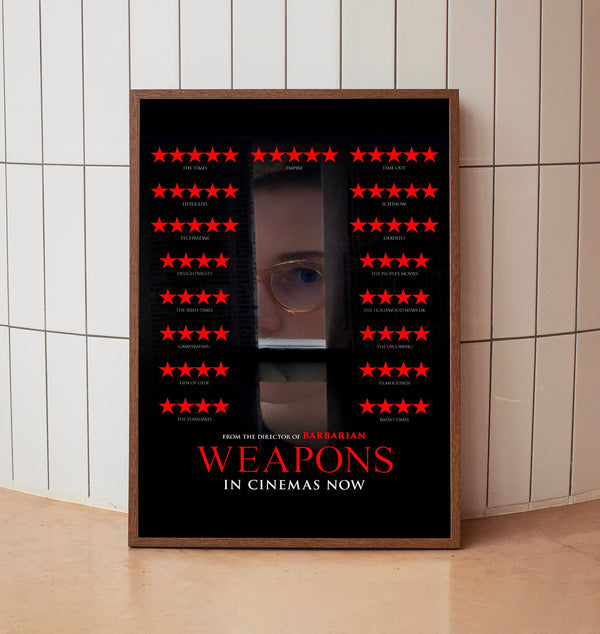 Weapons 2025 Poster Art Print Movie Posters TV Posters Gift for Movie lovers 6