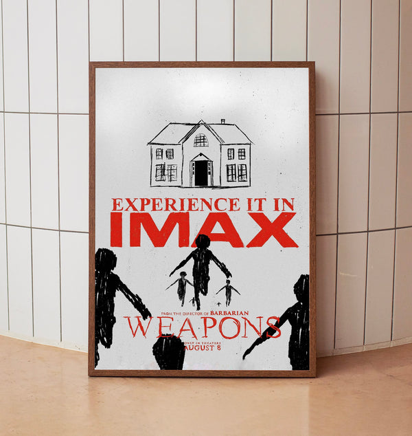 Weapons 2025 Poster Art Print Movie Posters TV Posters Gift for Movie lovers 9