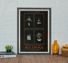 Weapons Movie Poster, Weapons 2025 Movie Poster, Vintage Canvas Cloth Photo Print, Holiday gifts 4348403903