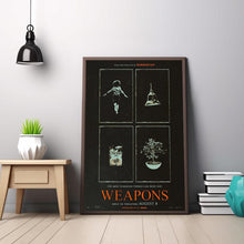 Weapons Movie Poster, Weapons 2025 Movie Poster, Vintage Canvas Cloth Photo Print, Holiday gifts 4348403903