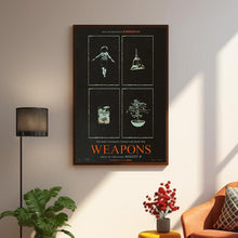 Weapons Movie Poster, Weapons 2025 Movie Poster, Vintage Canvas Cloth Photo Print, Holiday gifts 4348403903