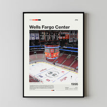 Wells Fargo Center Poster, Philadelphia Flyers Poster Print, NHL Arena Poster, Hockey Fan Gift Print