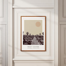West Covina Poster Print, West Covina Travel Poster, West Covina Minimalistic Wall Art, West Covina, California, United States 1868247858
