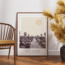 West Covina Poster Print, West Covina Travel Poster, West Covina Minimalistic Wall Art, West Covina, California, United States 1868247858