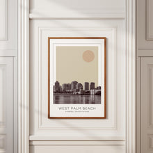 West Palm Beach Poster Print, West Palm Beach Travel Poster, West Palm Beach Minimalistic Wall Art, West Palm Beach, Florida, United States 1868247180