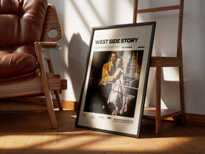 West Side Story Poster, Jerome Robbins Film Poster, Natalie Wood Poster, Richard Beymer Poster, West Side Story Print, Movie Wall Art Idea 4341041500