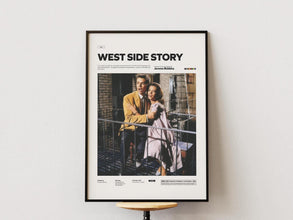 West Side Story Poster, Jerome Robbins Film Poster, Natalie Wood Poster, Richard Beymer Poster, West Side Story Print, Movie Wall Art Idea 4341041500