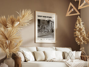 West Side Story Poster, Jerome Robbins Film Poster, Natalie Wood and Richard Beymer Starring West Side Story Print, Movie Wall Art Idea 4327664584