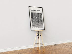 West Side Story Poster, Jerome Robbins Film Poster, Natalie Wood and Richard Beymer Starring West Side Story Print, Movie Wall Art Idea 4327664584