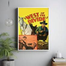 West of the Divide 1934Poster Art Print Movie Posters Gift for Movie lovers