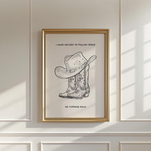 Western Christian Art Print Cowboy Boots, Bible Verse (Digital Download) 1874491037